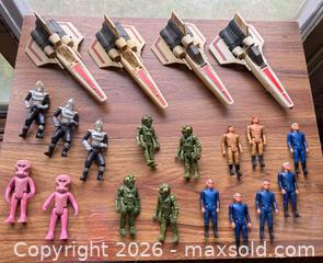 MaxSold Auction: Battlestar Galactica 4 Ship Vintage Toy Lot - Rush (New York, USA) PARTNER MANAGED Estate Sale Online Auction - Honeoye Falls Five Points Road.