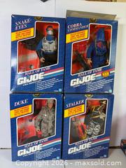 MaxSold Auction: Complete Set of (4) GI Joe’s  - Rush (New York, USA) PARTNER MANAGED Estate Sale Online Auction - Honeoye Falls Five Points Road.