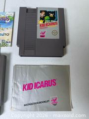 MaxSold Auction: Lot of (3) NES Nintendo Games & Booklets - Rush (New York, USA) PARTNER MANAGED Estate Sale Online Auction - Honeoye Falls Five Points Road.