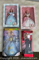 MaxSold Auction: Lot of 4 Barbie Dolls w/ Cinderella - Rush (New York, USA) PARTNER MANAGED Estate Sale Online Auction - Honeoye Falls Five Points Road.
