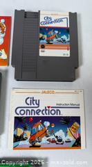 MaxSold Auction: Lot of (4) NES Nintendo Games & 4 Booklets - Rush (New York, USA) PARTNER MANAGED Estate Sale Online Auction - Honeoye Falls Five Points Road.