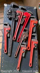MaxSold Auction: Lot of Pipe Wrenches - Rush (New York, USA) PARTNER MANAGED Estate Sale Online Auction - Honeoye Falls Five Points Road.