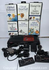 MaxSold Auction: Original Sega Master Syatem w/ 6 Games! - Rush (New York, USA) PARTNER MANAGED Estate Sale Online Auction - Honeoye Falls Five Points Road.