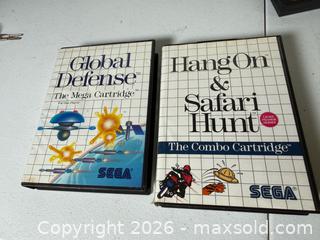 MaxSold Auction: Original Sega Master Syatem w/ 6 Games! - Rush (New York, USA) PARTNER MANAGED Estate Sale Online Auction - Honeoye Falls Five Points Road.
