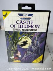 MaxSold Auction: PAIR of Sega Genesis Games - Rush (New York, USA) PARTNER MANAGED Estate Sale Online Auction - Honeoye Falls Five Points Road.