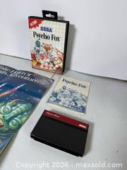 MaxSold Auction: Psycho Fox Sega Genesis Game - Rush (New York, USA) PARTNER MANAGED Estate Sale Online Auction - Honeoye Falls Five Points Road.