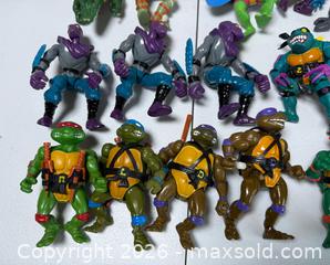 MaxSold Auction: TMNT Vintage Figure Lot - Rush (New York, USA) PARTNER MANAGED Estate Sale Online Auction - Honeoye Falls Five Points Road.