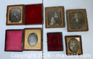 MaxSold Auction: Vintage Ambrotype Lot of (4) - Rush (New York, USA) PARTNER MANAGED Estate Sale Online Auction - Honeoye Falls Five Points Road.