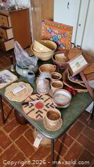 MaxSold Auction: Baskets Pfaltzgraff and more A - Ewing Township (New Jersey, USA) PARTNER MANAGED Estate Sale Online Auction - Upper Ferry Road