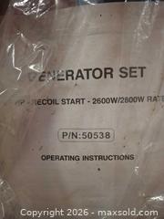 MaxSold Auction: Generator A - Ewing Township (New Jersey, USA) PARTNER MANAGED Estate Sale Online Auction - Upper Ferry Road