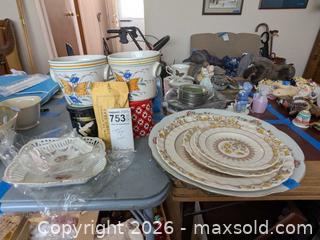 MaxSold Auction: Tidbit Tray and More A  - Ewing Township (New Jersey, USA) PARTNER MANAGED Estate Sale Online Auction - Upper Ferry Road