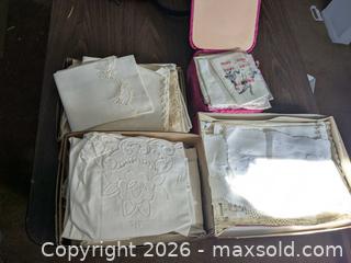 MaxSold Auction: Vintage Linens A - Ewing Township (New Jersey, USA) PARTNER MANAGED Estate Sale Online Auction - Upper Ferry Road