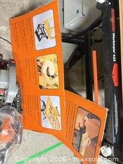 MaxSold Auction: Black+Decker Workmate 425 Portable Workbench with Corded Saw - Toronto (Ontario, Canada) PARTNER MANAGED Estate Sale Online Auction - Coxwell Avenue