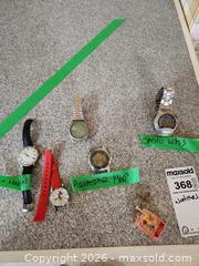 MaxSold Auction: Lot of 4–6 Mixed Timex, Casio, Aquastar & Disney Watches - Toronto (Ontario, Canada) PARTNER MANAGED Estate Sale Online Auction - Coxwell Avenue