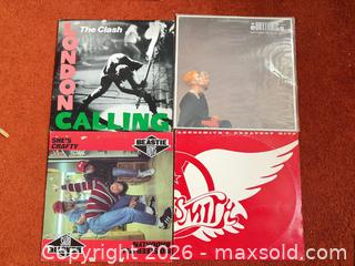 MaxSold Auction: Lot of 6 12-inch Vinyl Records: Rock, Punk, Hip-Hop, New Wave - Toronto (Ontario, Canada) PARTNER MANAGED Estate Sale Online Auction - Coxwell Avenue