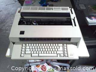 MaxSold Auction: IBM electric typewriter - Upper Moreland Township (Pennsylvania, USA) SELLER MANAGED Charity/Fundraising Online Auction - Davisville Road