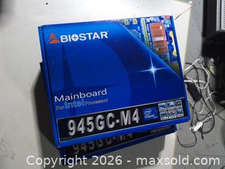 MaxSold Auction: pair of Biostar mainboards - Upper Moreland Township (Pennsylvania, USA) SELLER MANAGED Charity/Fundraising Online Auction - Davisville Road