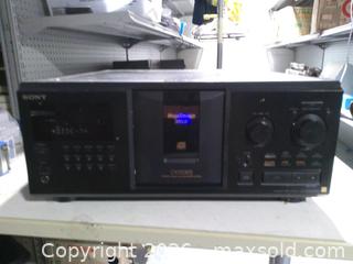 MaxSold Auction: Sony multidisc CD player  - Upper Moreland Township (Pennsylvania, USA) SELLER MANAGED Charity/Fundraising Online Auction - Davisville Road