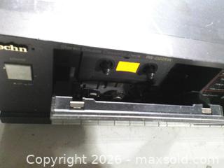 MaxSold Auction: technics dual cassette deck - Upper Moreland Township (Pennsylvania, USA) SELLER MANAGED Charity/Fundraising Online Auction - Davisville Road