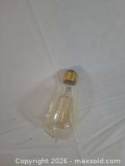 MaxSold Auction: 12 Vintage Edison ST64 Amber 60W Bulbs, E26 Base - Brantford (Ontario, Canada) SELLER MANAGED Downsizing Online Auction - Kitchener Avenue