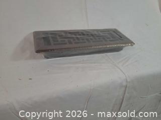 MaxSold Auction: Copper Brushed Geometric Duct/Vent Cover 3 x 10 (Set of 4) - Brantford (Ontario, Canada) SELLER MANAGED Downsizing Online Auction - Kitchener Avenue