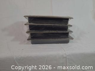 MaxSold Auction: Copper Brushed Geometric Duct/Vent Cover 3 x 10 (Set of 4) - Brantford (Ontario, Canada) SELLER MANAGED Downsizing Online Auction - Kitchener Avenue