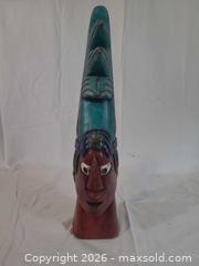 MaxSold Auction: Hand-Carved Tribal Wood Carving, 12–18 in, One-of-a-Kind - Brantford (Ontario, Canada) SELLER MANAGED Downsizing Online Auction - Kitchener Avenue