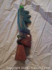 MaxSold Auction: Hand-Carved Tribal Wood Carving, 12–18 in, One-of-a-Kind - Brantford (Ontario, Canada) SELLER MANAGED Downsizing Online Auction - Kitchener Avenue