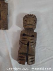 MaxSold Auction: Hand-Carved Tribal Wooden Fork, Letter Opener & Figures - Brantford (Ontario, Canada) SELLER MANAGED Downsizing Online Auction - Kitchener Avenue