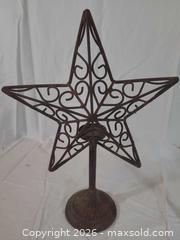 MaxSold Auction: Pair of Steel Tea Light Candle Holders, Rustic Farmhouse - Brantford (Ontario, Canada) SELLER MANAGED Downsizing Online Auction - Kitchener Avenue