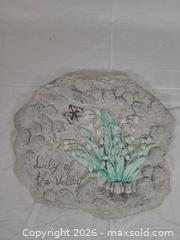 MaxSold Auction: Resin Lily of the Valley & Butterfly Wall Hanging, 12 in - Brantford (Ontario, Canada) SELLER MANAGED Downsizing Online Auction - Kitchener Avenue