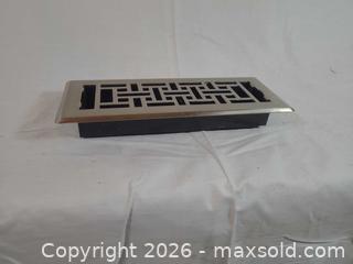 MaxSold Auction: Set of Four 3x10 Brushed Nickel Floor/Vent Registers - Brantford (Ontario, Canada) SELLER MANAGED Downsizing Online Auction - Kitchener Avenue