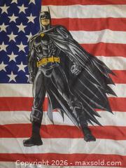 MaxSold Auction: US Stars & Stripes & Batman Patriotic Flag, 3 x 5 ft - Brantford (Ontario, Canada) SELLER MANAGED Downsizing Online Auction - Kitchener Avenue