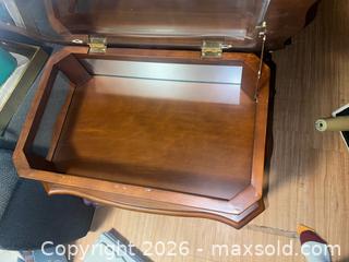 MaxSold Auction: 2 Curio Tables  - Orillia (Ontario, Canada) SELLER MANAGED Downsizing Online Auction - Forest Avenue South