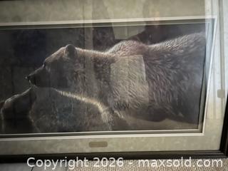 MaxSold Auction: Print by John Seerey-Lester “seeking attention” - Orillia (Ontario, Canada) SELLER MANAGED Downsizing Online Auction - Forest Avenue South