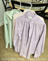 MaxSold Auction: Calvin Klein Slim Fit Long Sleeve Shirt Size 16 / 34-35 / L - Spencerport (New York, USA) SELLER MANAGED Downsizing Online Auction -  West Avenue
