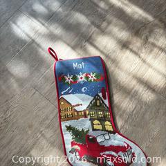 MaxSold Auction: Holiday Christmas Decorations Lot with Stocking, Figurines & Dishes - Spencerport (New York, USA) SELLER MANAGED Downsizing Online Auction -  West Avenue