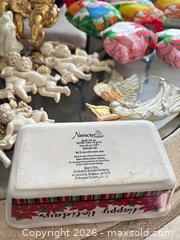 MaxSold Auction: Holiday Christmas Decorations Lot with Stocking, Figurines & Dishes - Spencerport (New York, USA) SELLER MANAGED Downsizing Online Auction -  West Avenue