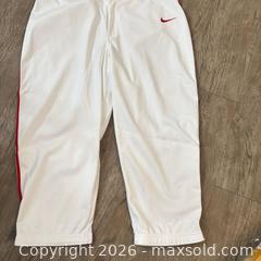 MaxSold Auction: Nike Size L White/Red Baseball/Softball Pants - Spencerport (New York, USA) SELLER MANAGED Downsizing Online Auction -  West Avenue