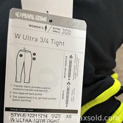 MaxSold Auction: Pearl Izumi 3/4 Tights / Capris XS Black & Lime - Spencerport (New York, USA) SELLER MANAGED Downsizing Online Auction -  West Avenue