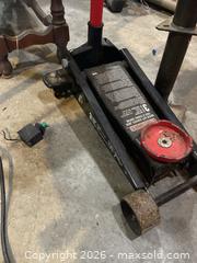 MaxSold Auction: Motomaster 3-Ton Floor/Service Jack - Greater Napanee (Ontario, Canada) SELLER MANAGED Moving Online Auction - County Road 9