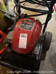 MaxSold Auction: PowerBoss 2200 PSI Gas Pressure Washer, 1.9 GPM, Briggs & Stratton C - Greater Napanee (Ontario, Canada) SELLER MANAGED Moving Online Auction - County Road 9