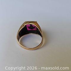 MaxSold Auction: 10K Gold Masonic Ring - Russell (Ontario, Canada) SELLER MANAGED Downsizing Online Auction - George Street