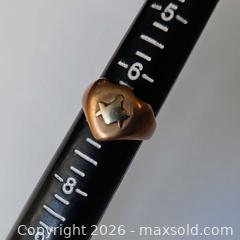 MaxSold Auction: Antique 9K Rose Gold Masonic Ring - Russell (Ontario, Canada) SELLER MANAGED Downsizing Online Auction - George Street