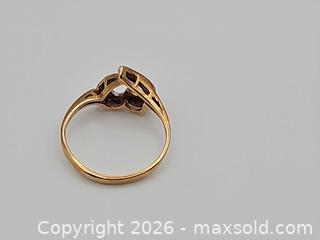 MaxSold Auction: Gold and Diamond Heart Ring - Russell (Ontario, Canada) SELLER MANAGED Downsizing Online Auction - George Street