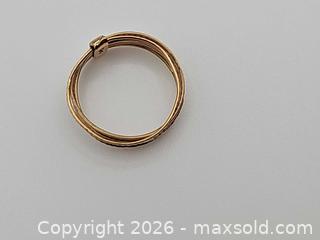 MaxSold Auction: Gold Stacked Ring - Russell (Ontario, Canada) SELLER MANAGED Downsizing Online Auction - George Street