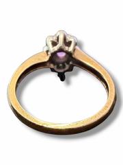 MaxSold Auction: 10k Gold Amethyst and Diamond Ring Size 4.25 - Esquimalt (British Columbia, Canada) PARTNER MANAGED Reseller Online Auction - Lampson Street