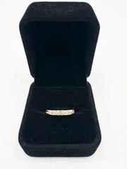 MaxSold Auction: 14k Yellow Gold LibCo Ring 12 x 0.05 Diamonds Size 7 - Esquimalt (British Columbia, Canada) PARTNER MANAGED Reseller Online Auction - Lampson Street