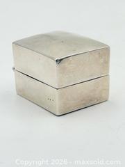 MaxSold Auction: Sterling Silver Johnson Hutchinson Ltd Jewellers Silversmiths Ring Box  - Esquimalt (British Columbia, Canada) PARTNER MANAGED Reseller Online Auction - Lampson Street