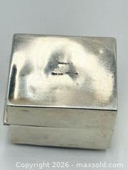 MaxSold Auction: Sterling Silver Johnson Hutchinson Ltd Jewellers Silversmiths Ring Box  - Esquimalt (British Columbia, Canada) PARTNER MANAGED Reseller Online Auction - Lampson Street